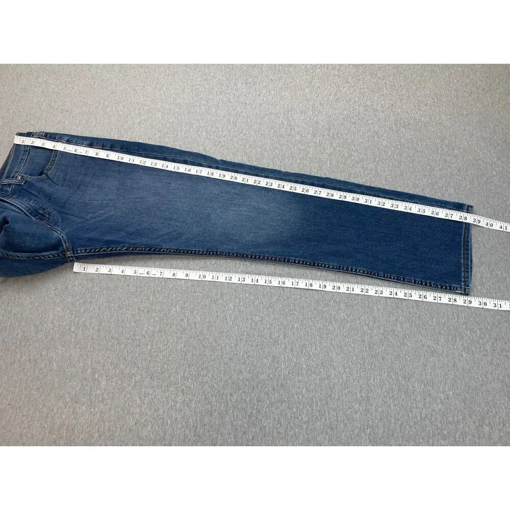 Levi's‎ Jeans Mens 30 x 30 Blue Signature Cotton Blend Stretch Straight Leg